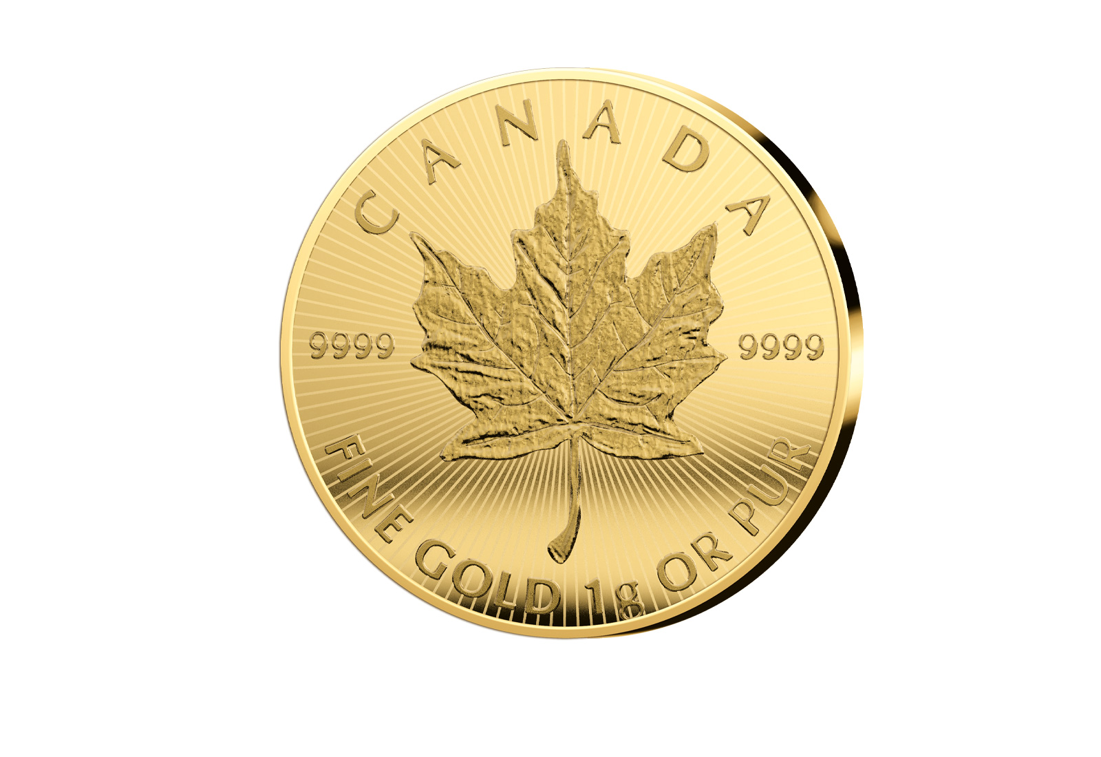 1/2 Dollar Gold  Kanada 2025 Maple Leaf aus Maplegram