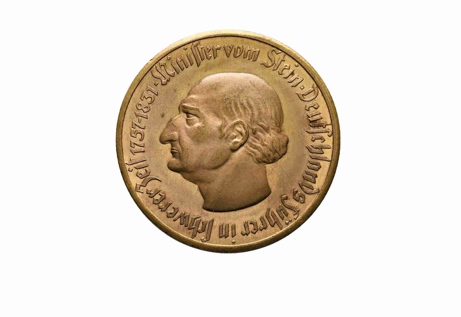 10.000 Mark 1923 Notgeldmünze Westfalen Jaeger-Nr. N20a II