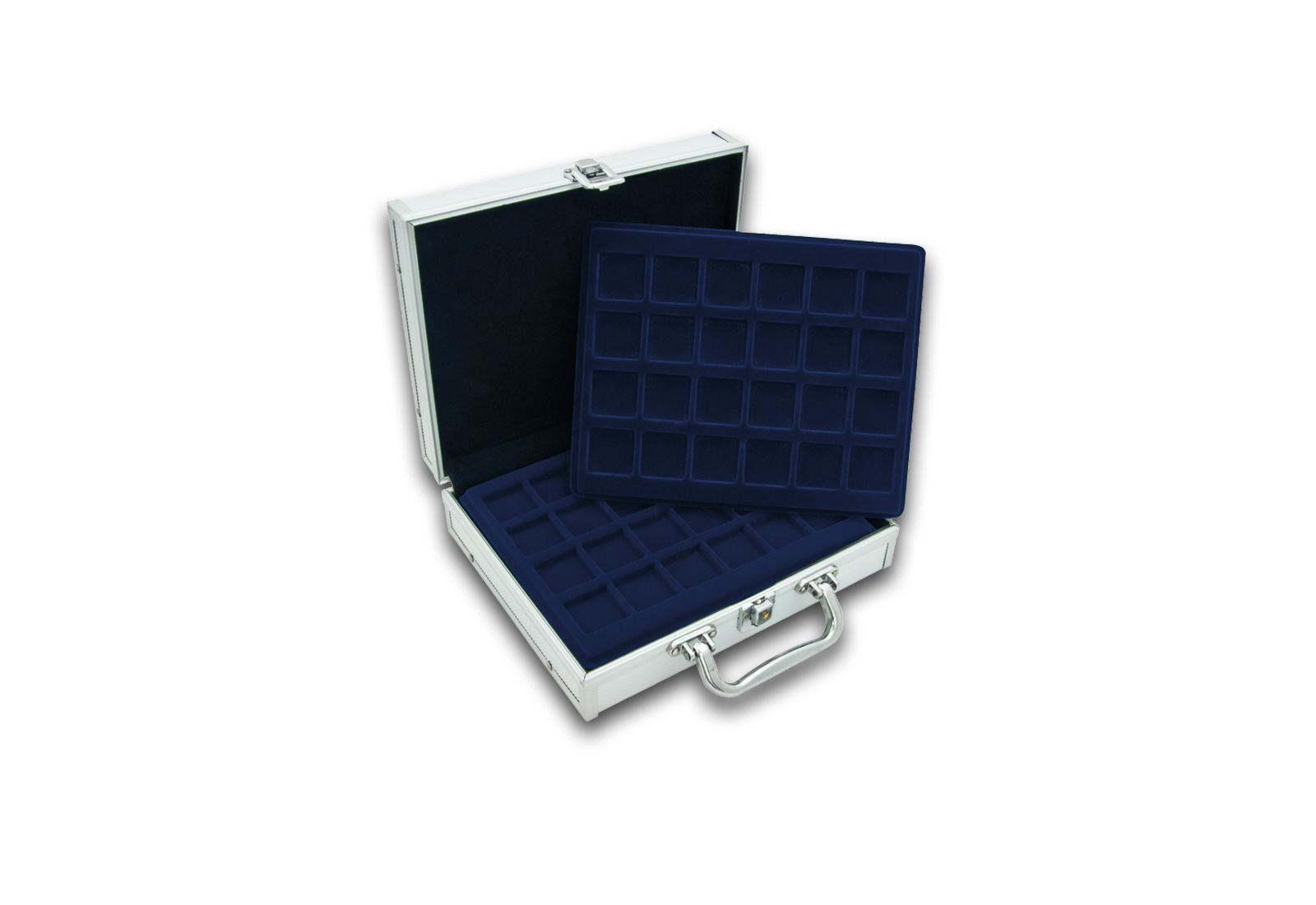 Alu-Koffer für 2 Euro Münzen