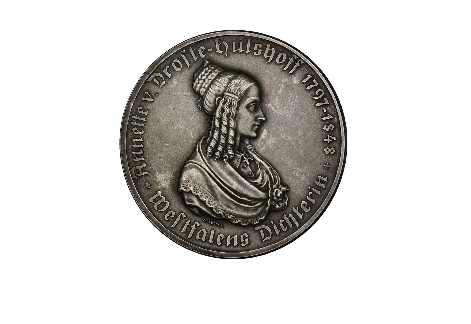 Zwittermedaille 1923 Notgeldmünze Westfalen Jaeger-Nr. N29