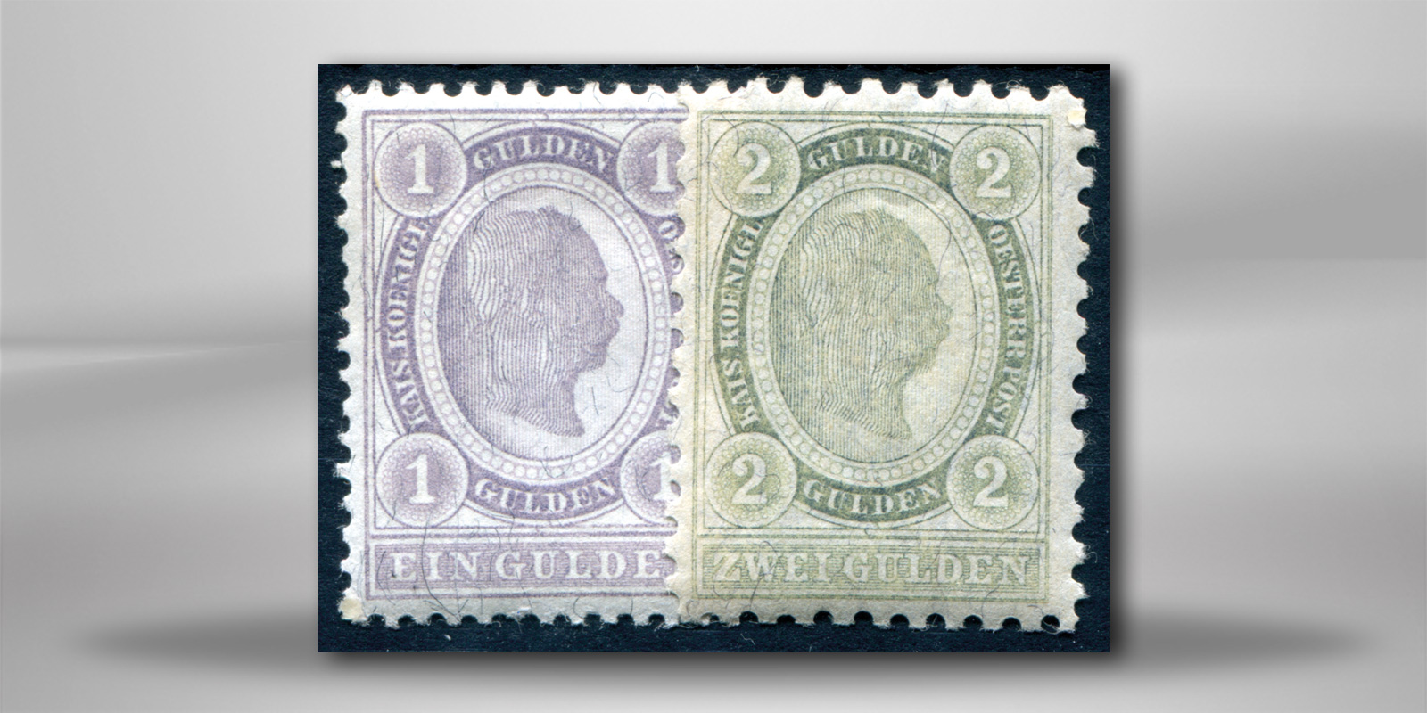 Österreich Kaiserreich 1896 Mi.Nr. 67/68 Freimarken gestempelt