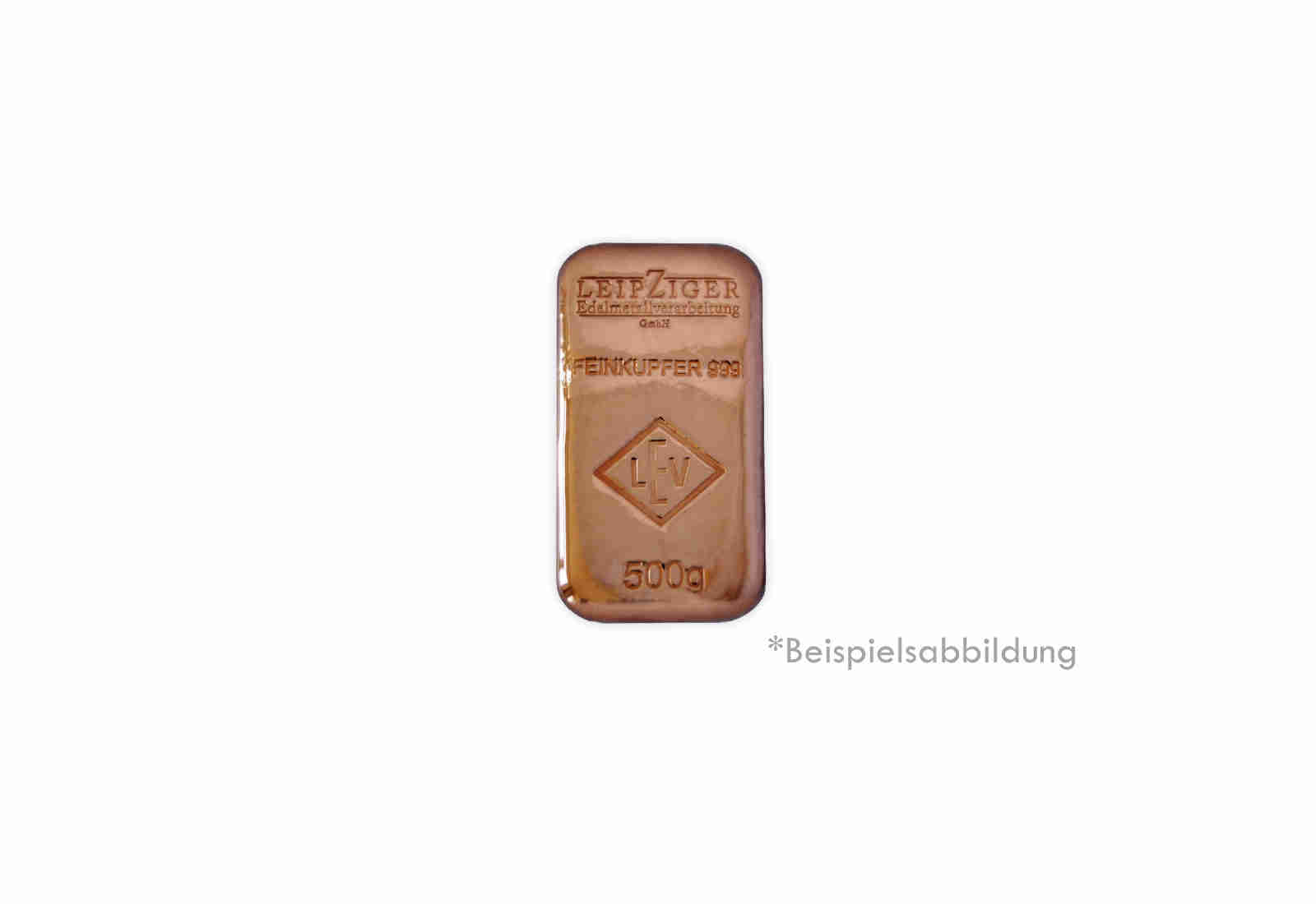 Kupferbarren 500 g