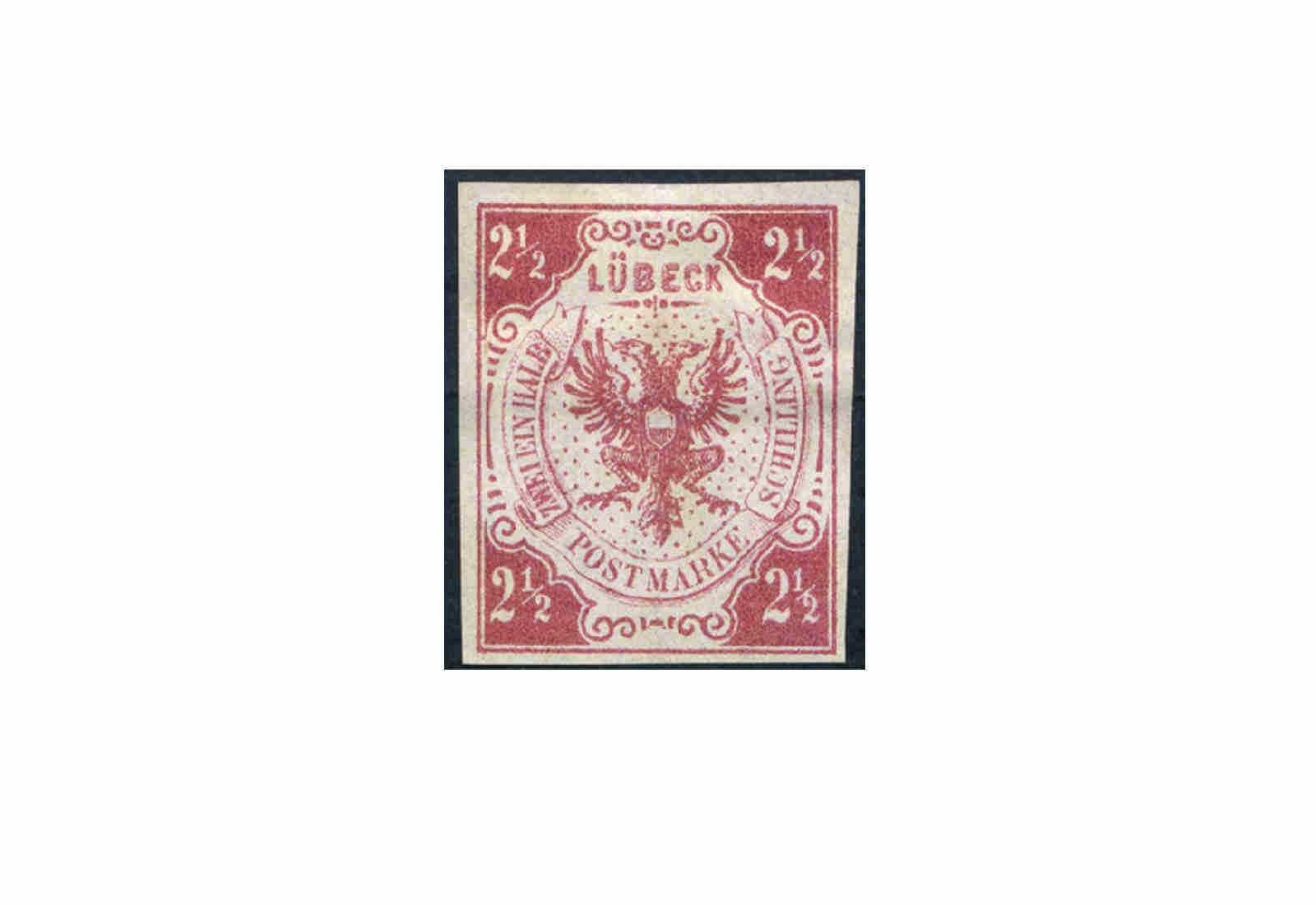Briefmarke Altdeutschland Lübeck Freimarke 1859 Michel-Nr. 4 ungebraucht
