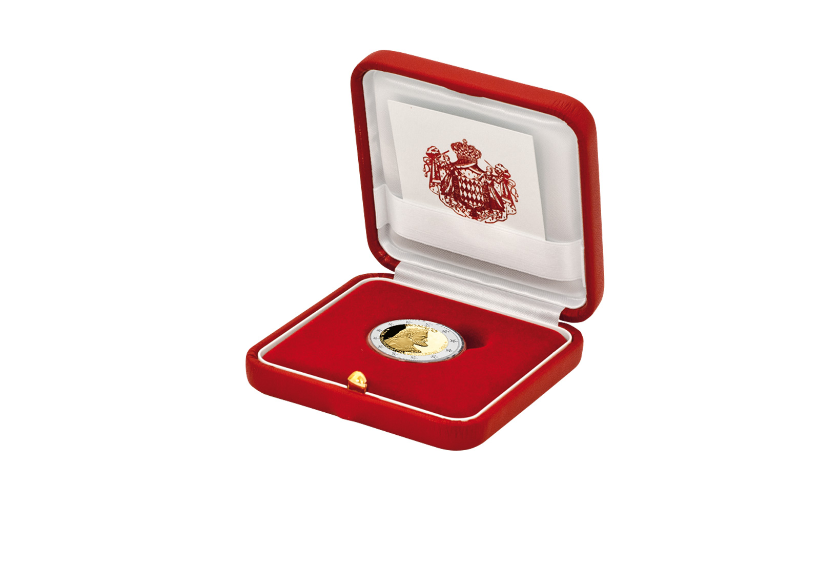 2 Euro 2024 Monaco 500. Jahre Vertrag mit Karl V. PP