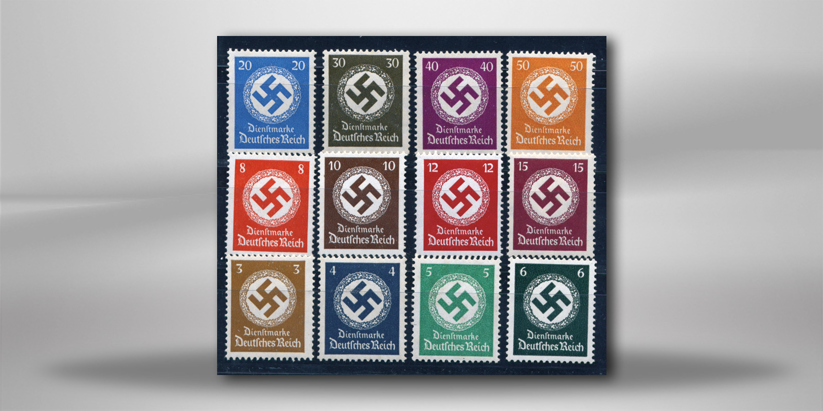 Deutsches Reich Mi.Nr. D 132/143 postfrisch