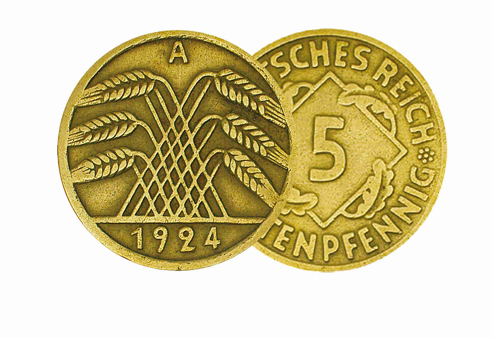 3 Mark 1922-1923 Weimarer Republik Jaeger-Nr. 303 mit Sammler-Service