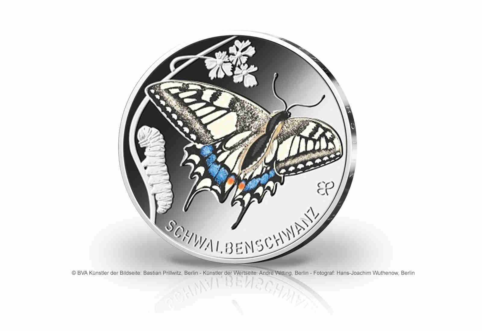 5 Euro 2023 Deutschland Schwalbenschwanz st Prägestätte G