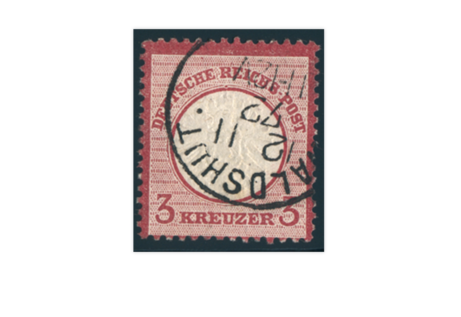 Briefmarke Deutsches Reich Brustschild 1872 Michel-Nr. 25 gestempelt