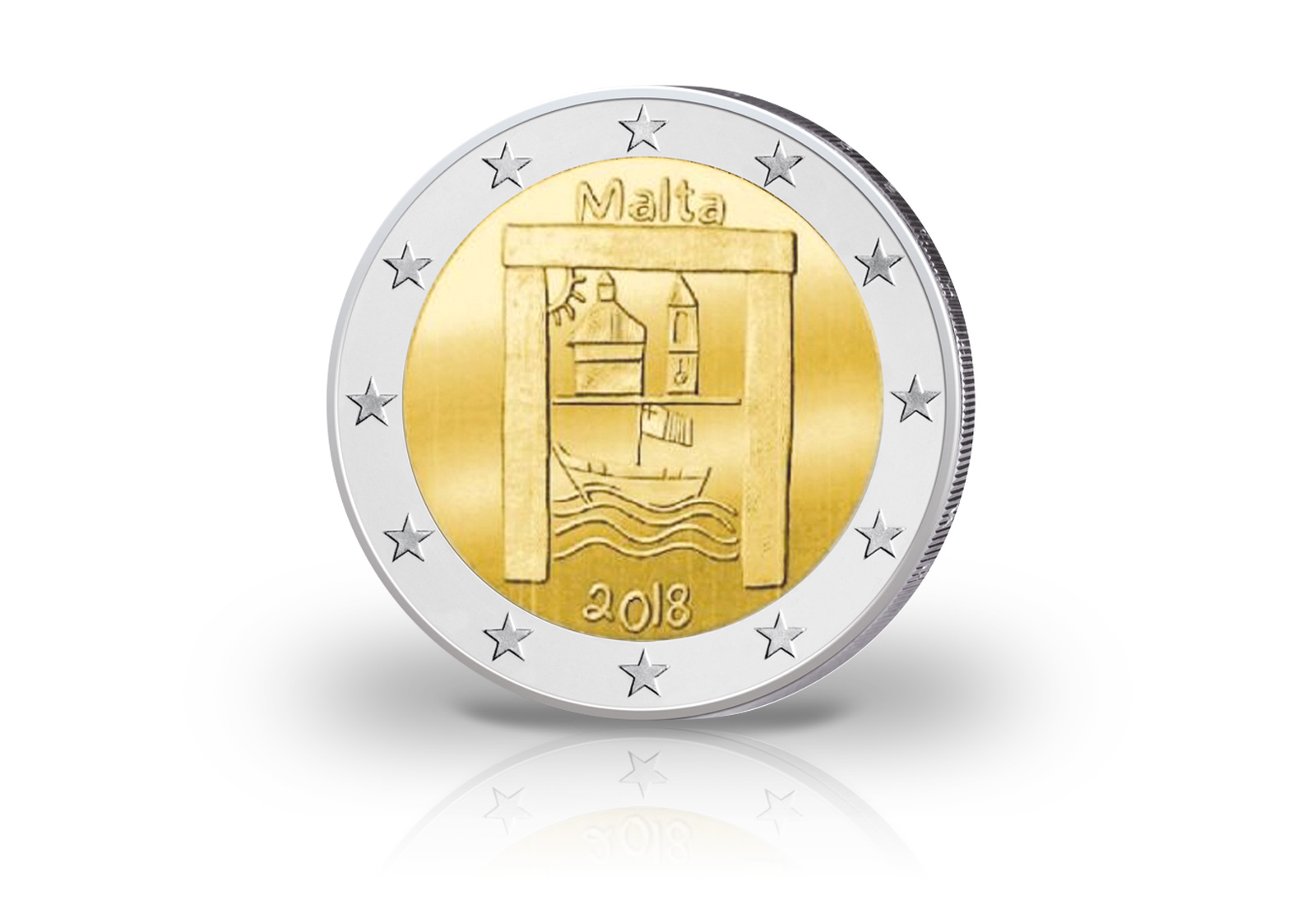2 Euro 2018 Malta Kulturelles Erbe