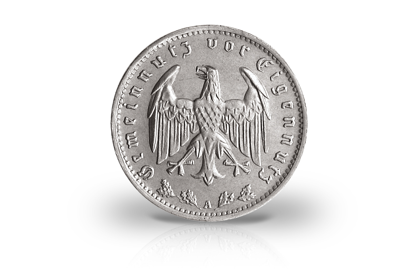 1 Reichsmark 1933-1939 Drittes Reich Jaeger-Nr. 354