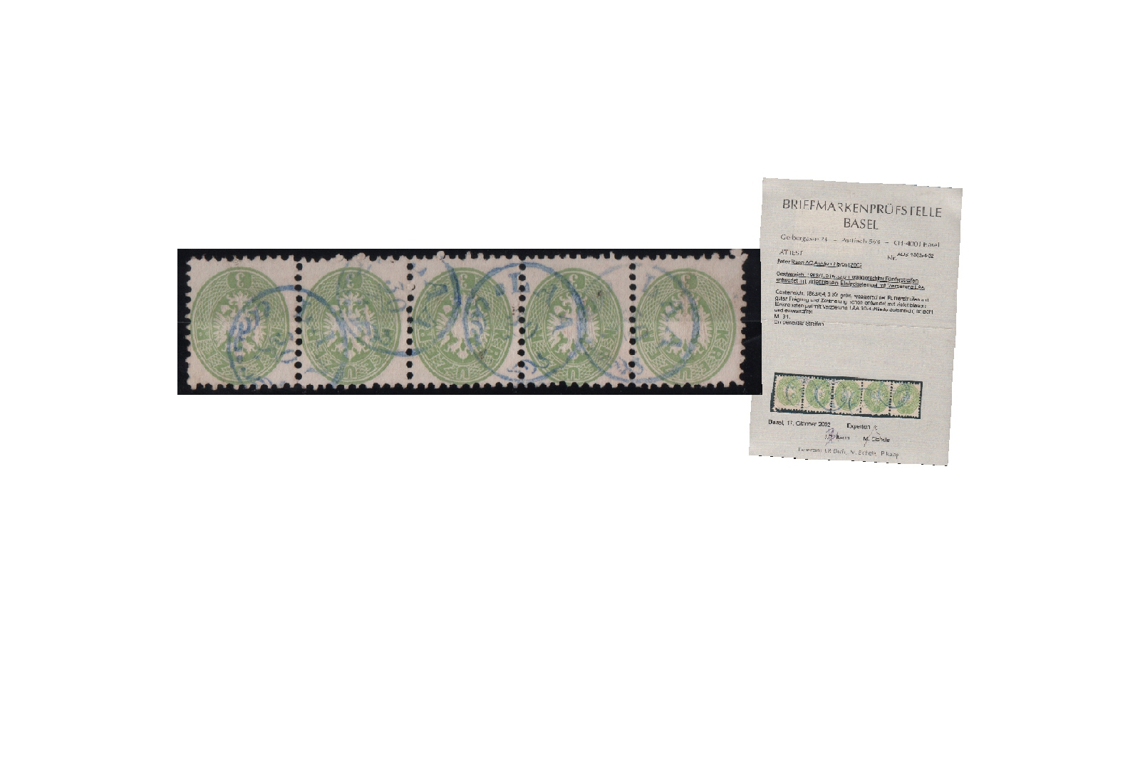 Briefmarken Österreich Freimarke 1863-1864 Michel-Nr. 31 gestempelt