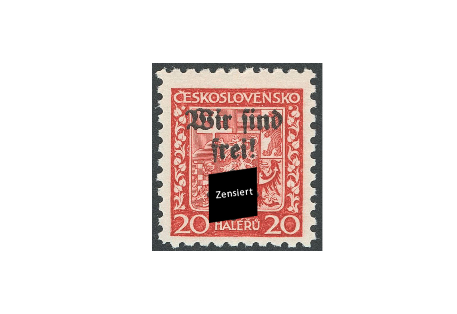 Briefmarke Sudetenland Rumburg Freimarke 1938 Mi-Nr. 3 postfrisch