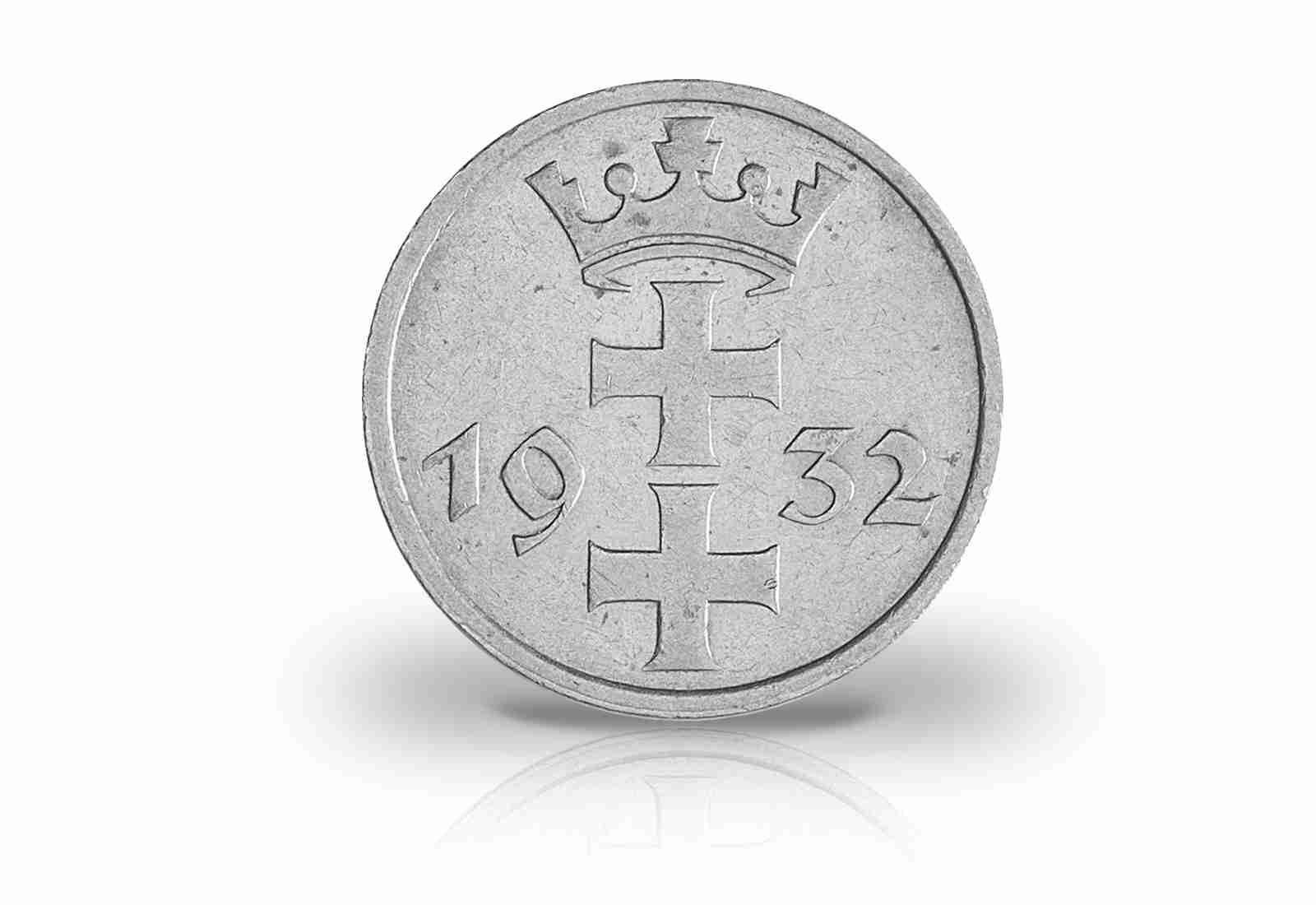 Danzig 1 Gulden 1932 Wappen von Danzig