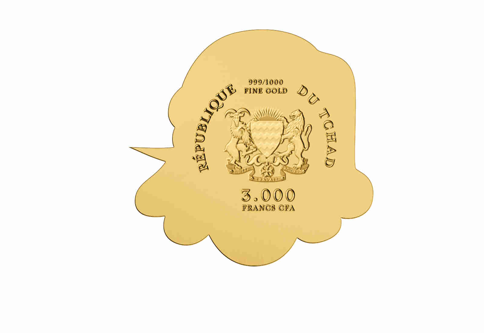 Goldmünze Motiv "Nikolaus" 999/1000 Gold Geschenk