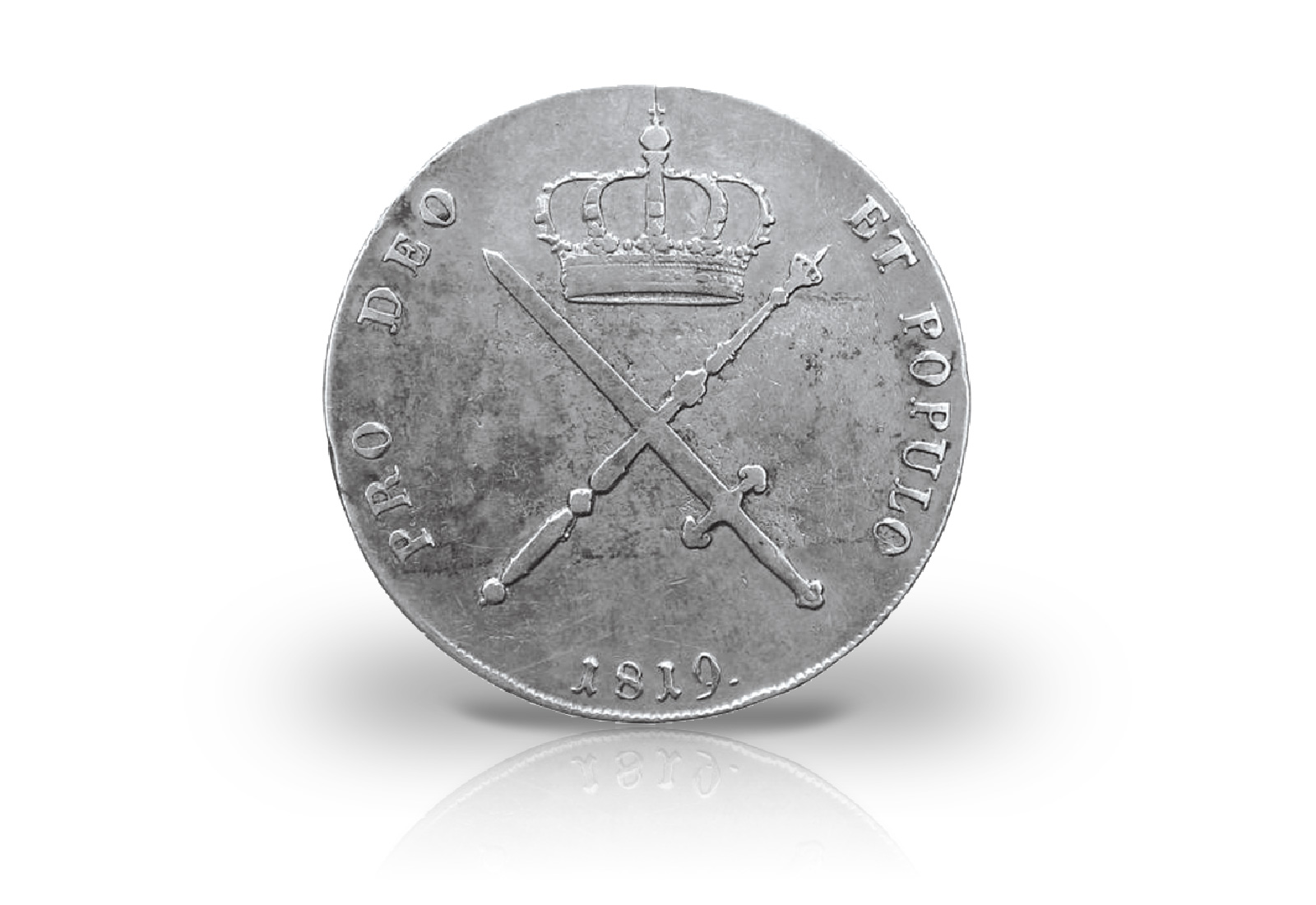 Kronentaler 1809-1825 Bayern Maximilian I. Joseph AKS 44