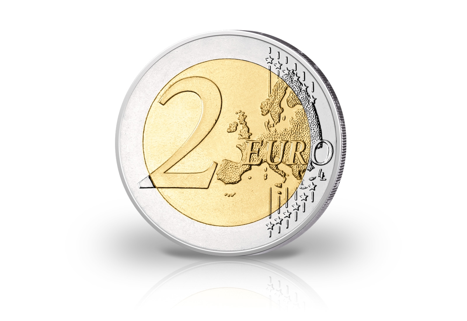 2 Euro 2018 Frankreich Kornblume