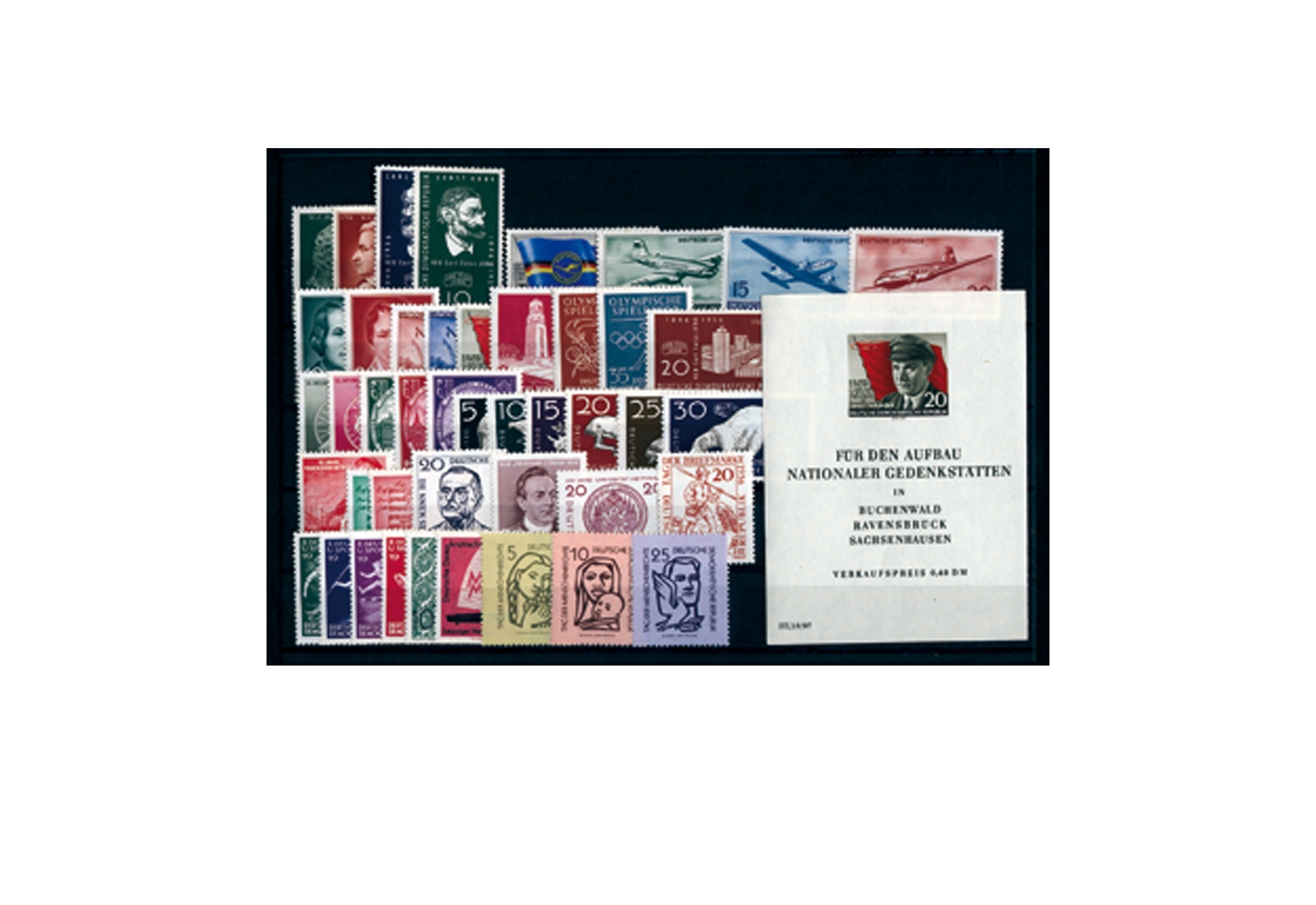 DDR Jahrgang 1956 postfrisch