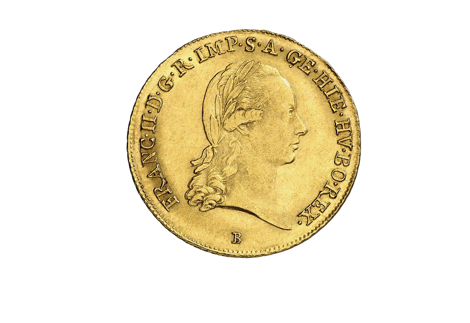 Souverain d'or in Gold Österreich 1795 Franz II.