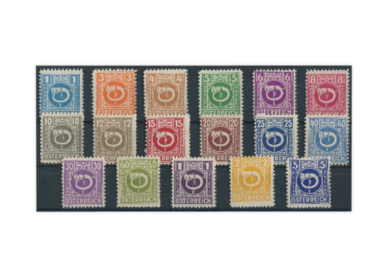 Österreich Frühausgaben Michel Nr. 721 / 37 postfrisch