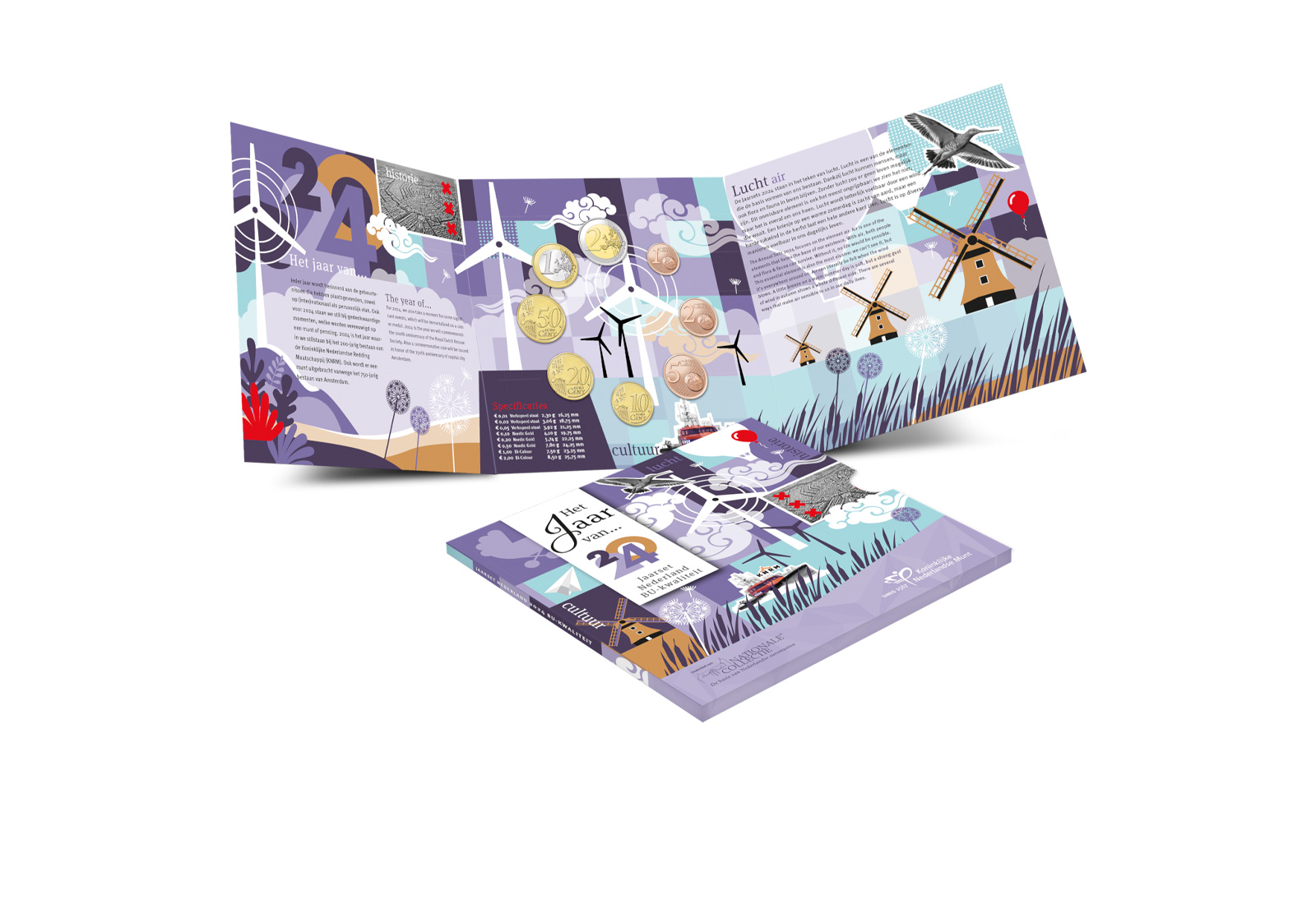 Kursmünzensatz 2024 Niederlande st