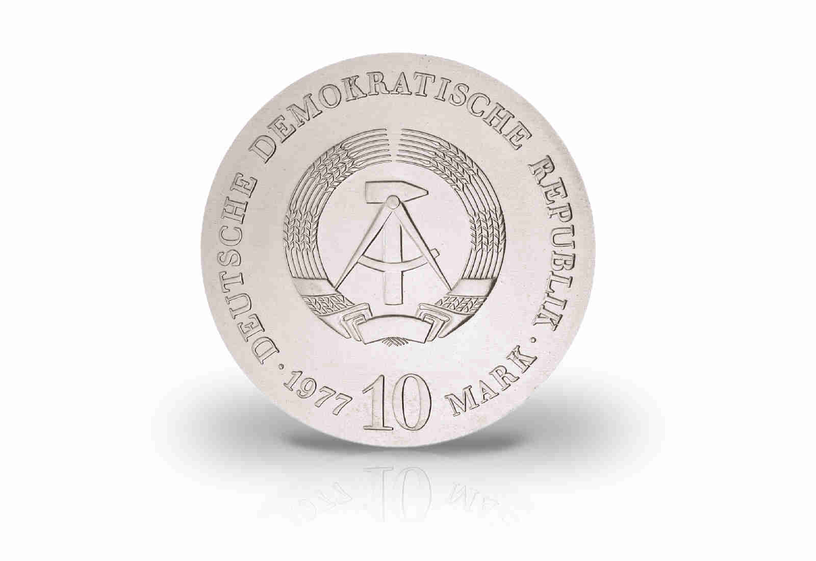 10 Mark Gedenkmünze 1978 DDR 175. Geburtstag Justus von Liebig Jaeger-Nr. 1567