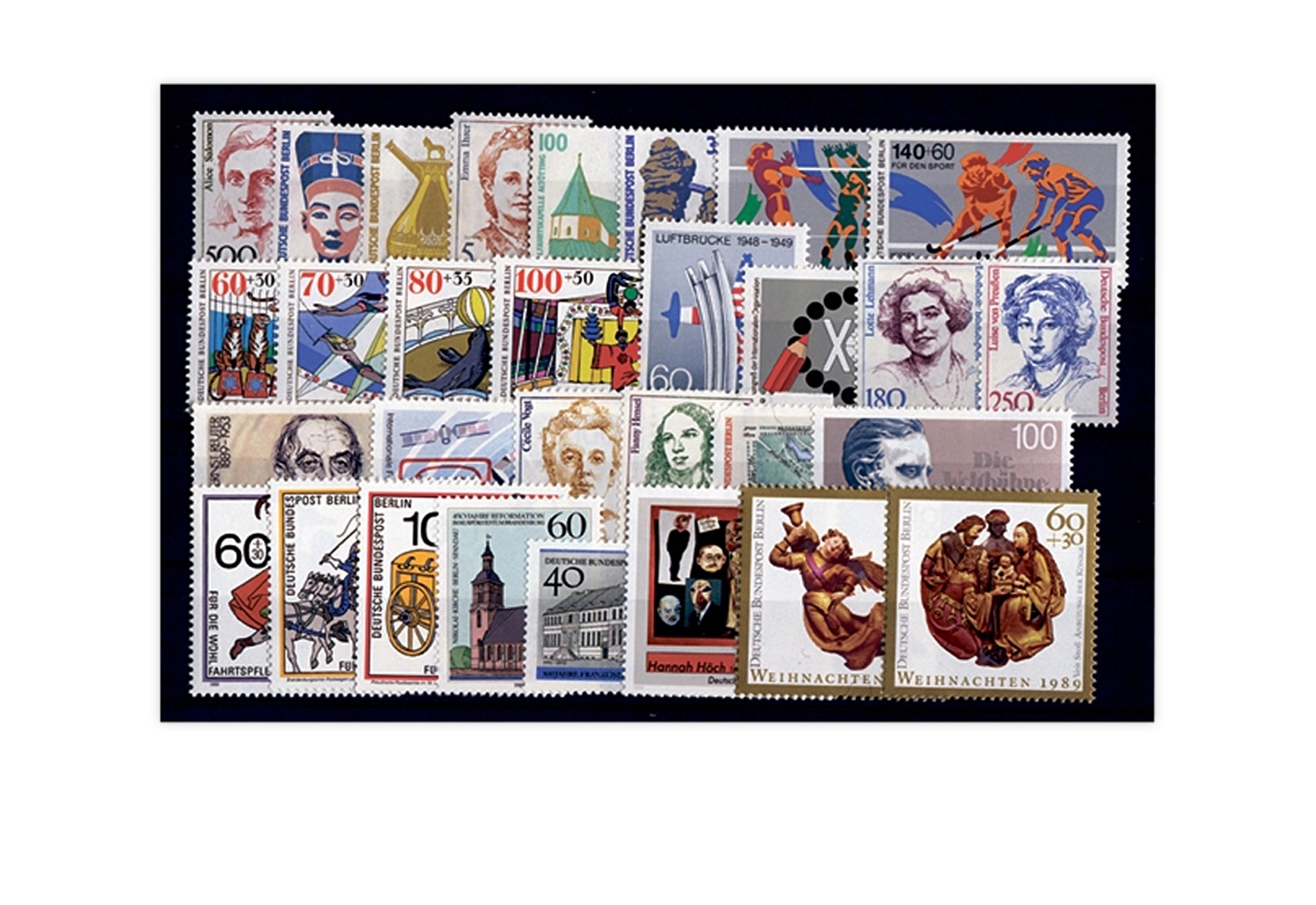 Berlin Jahrgang-Satz 1989 Mi.Nr. 830-859 postfrisch