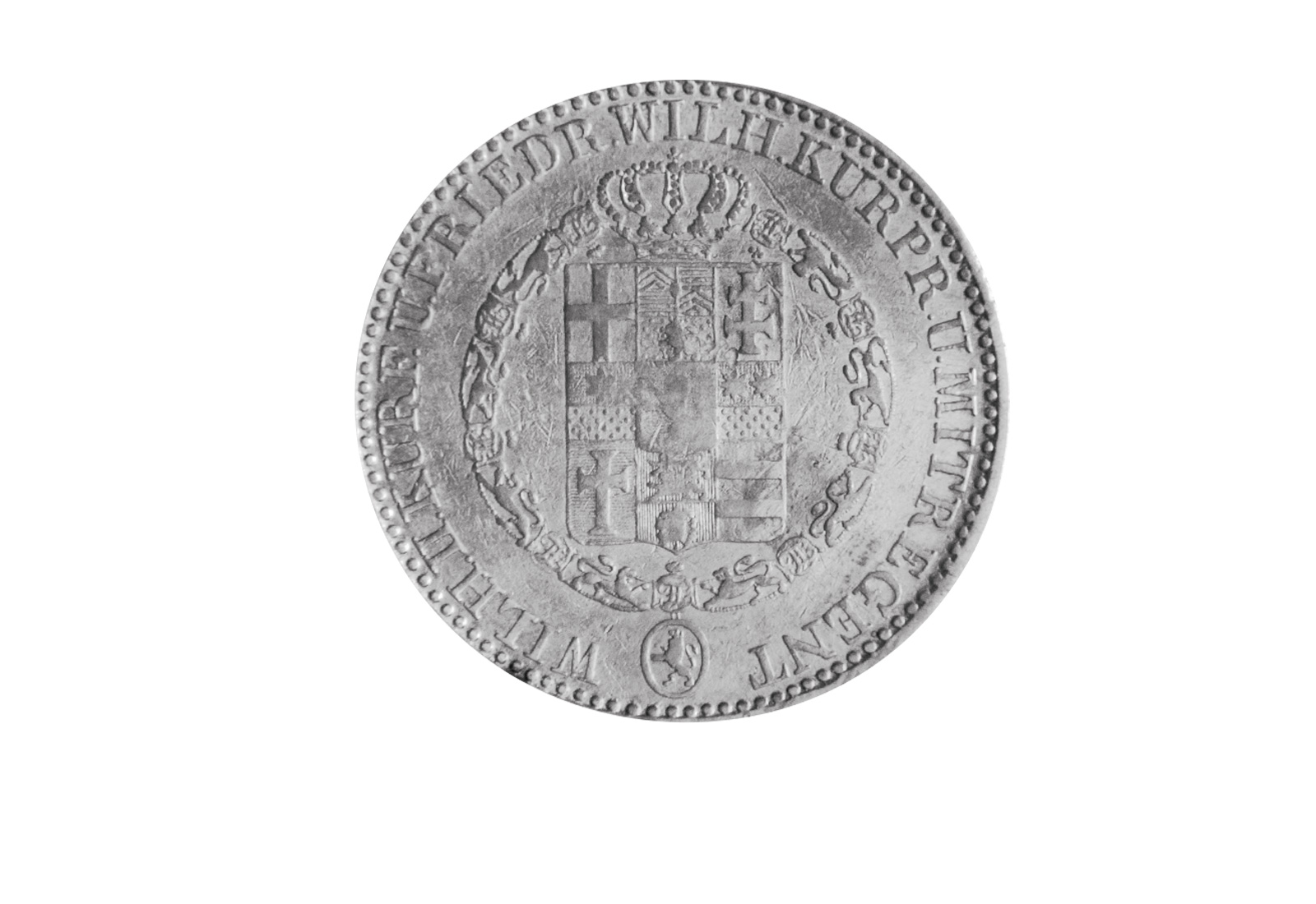 Hessen-Kassel Taler 1832-1842 Wilhelm II. und Friedrich Wilhelm T. 184