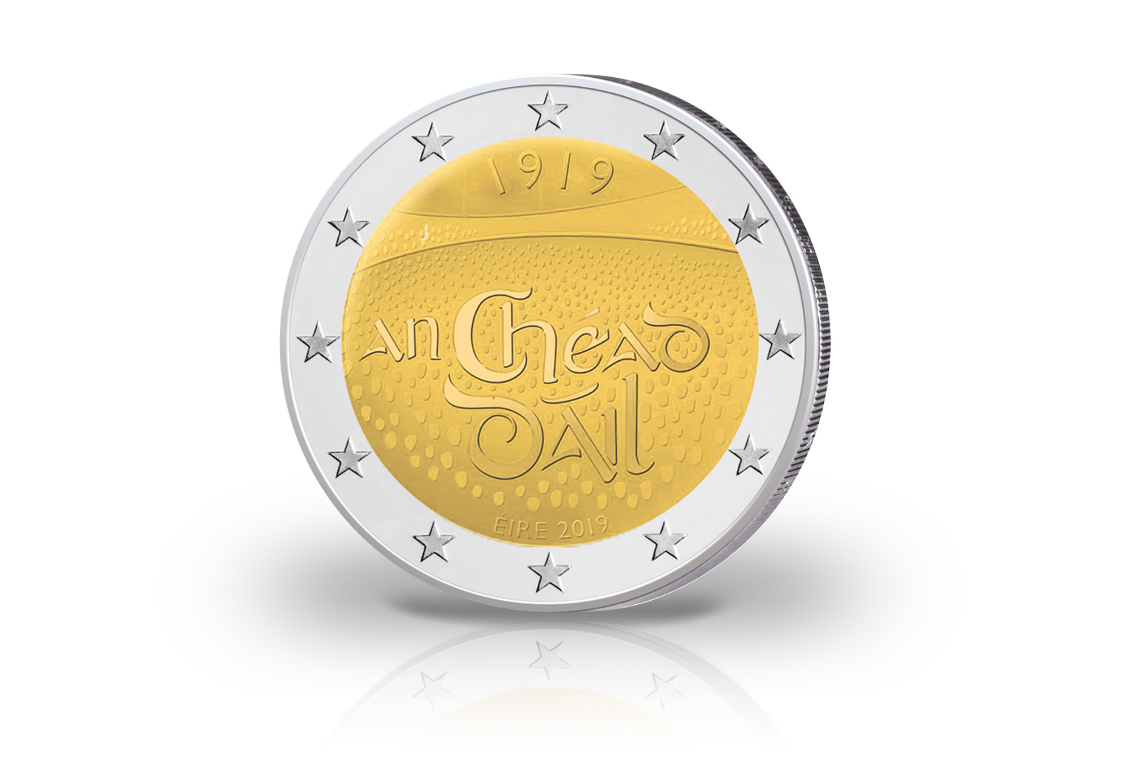 2 Euro 2019 Irland 100. Jahrestag der ersten Versammlung in Dail Eireann