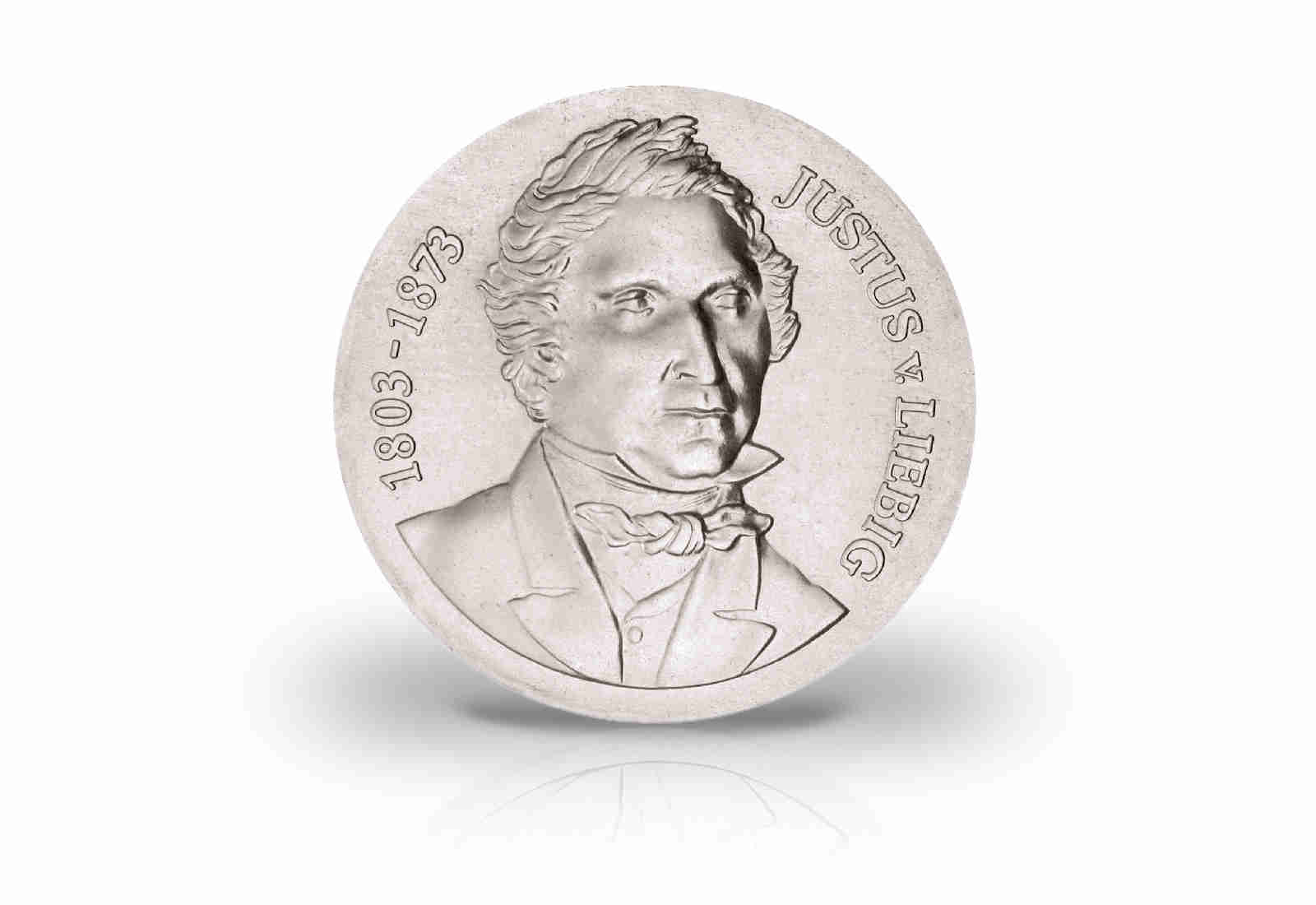 10 Mark Gedenkmünze 1978 DDR 175. Geburtstag Justus von Liebig Jaeger-Nr. 1567
