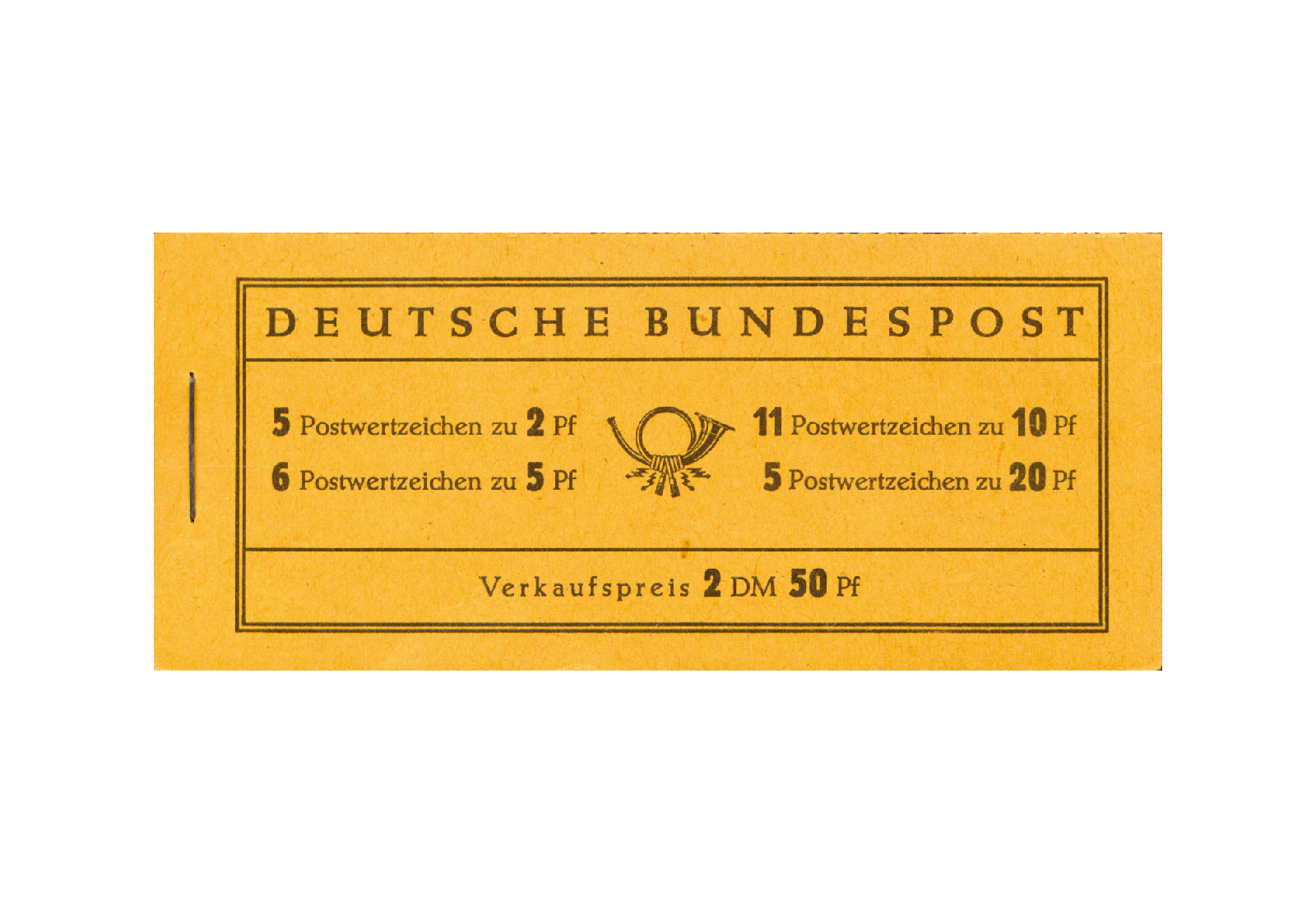 BRD Markenheftchen 2 postfrisch