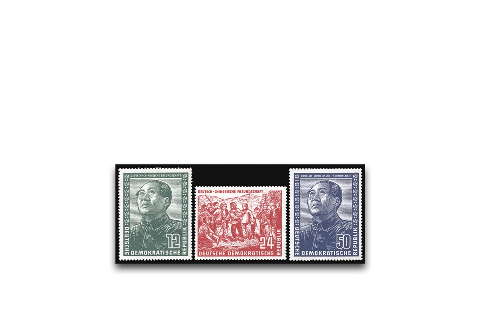 Briefmarken DDR Deutsch-chinesische Freundschaft Michel-Nr. 286-288 postfrisch