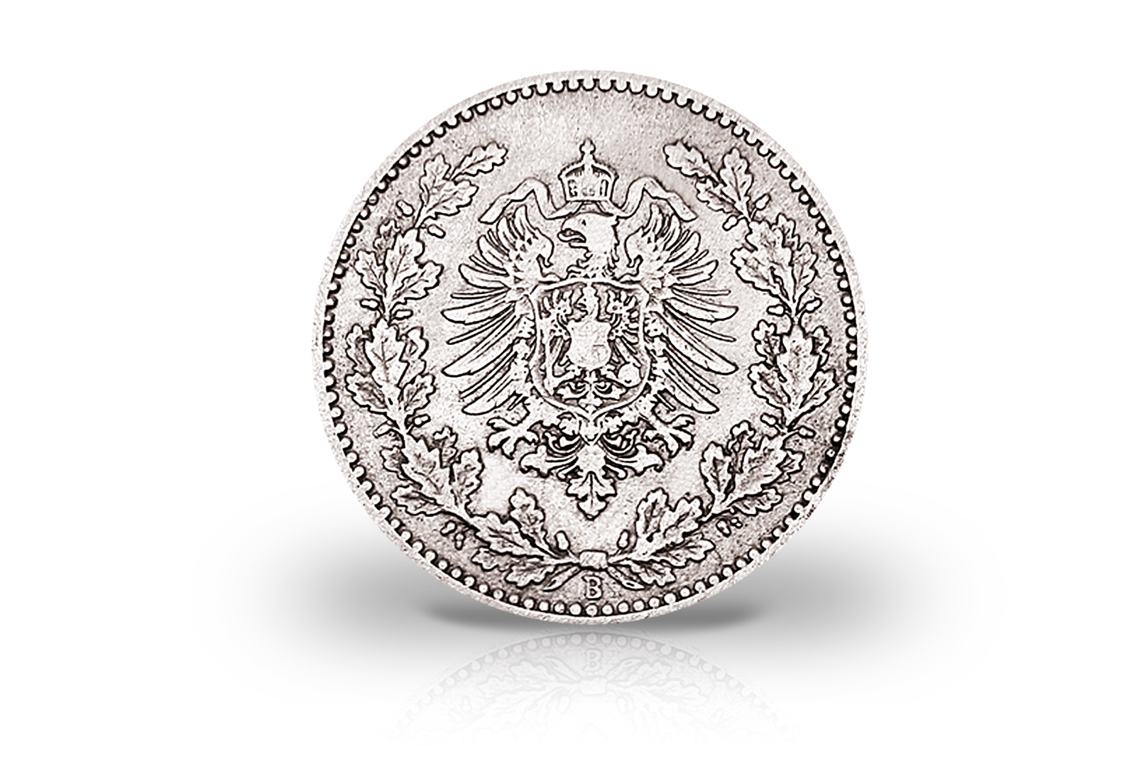 50 Pfennig 1877 Deutsches Kaiserreich Jaeger-Nr. 8