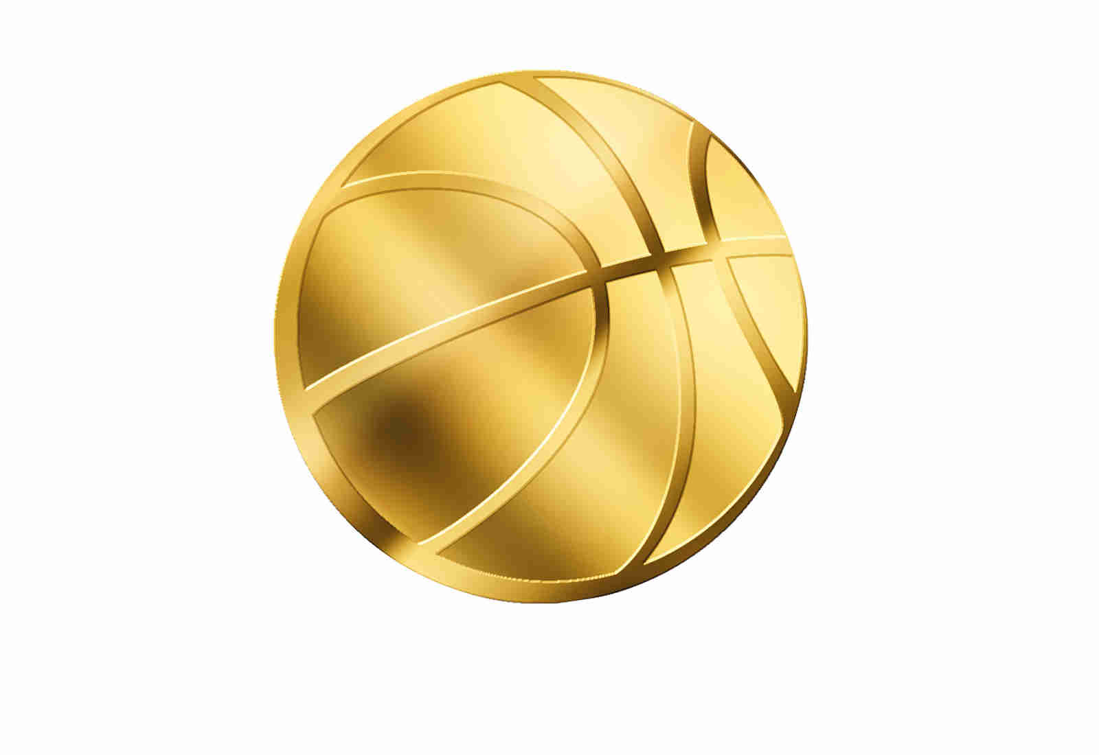 Goldmünze Motiv "Basketball" 999/1000 Gold Geschenk