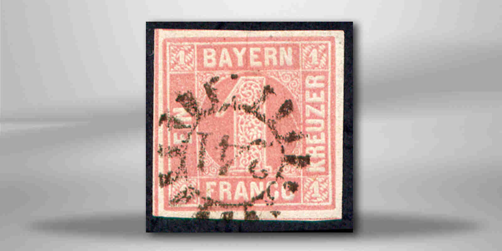Briefmarke Altdeutschland Bayern Freimarke 1850 Michel-Nr. 3 gestempelt