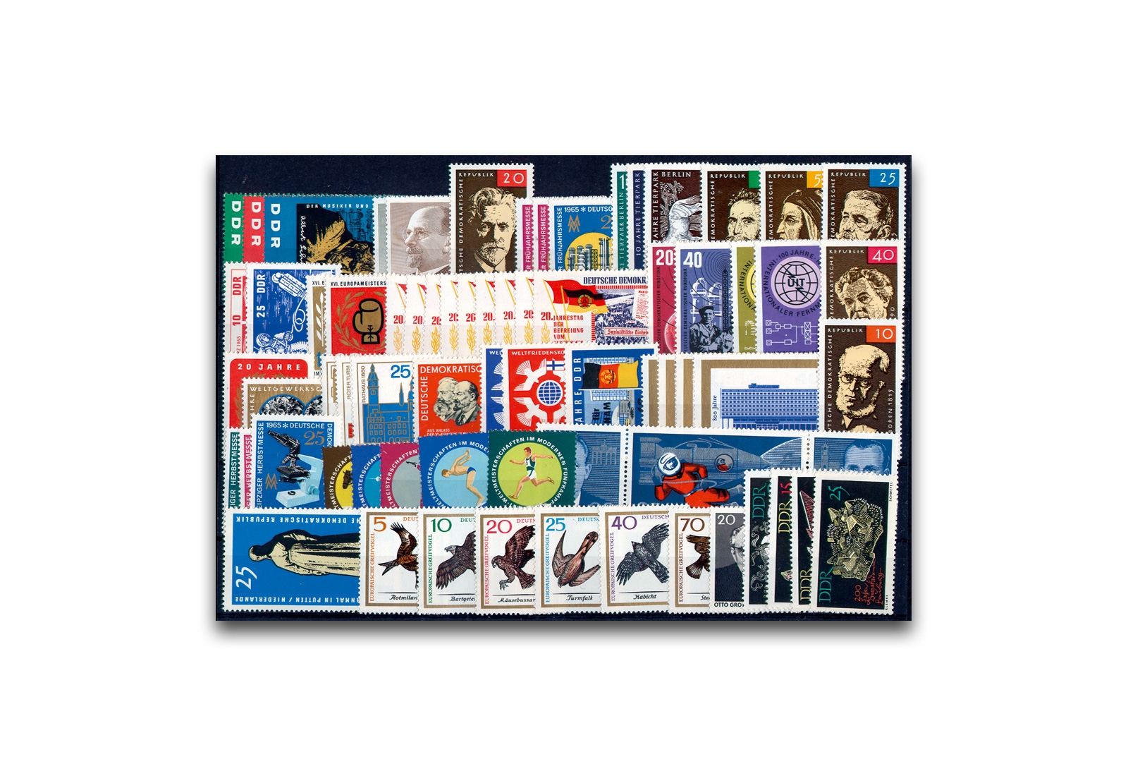 DDR Jahrgang 1965 postfrisch