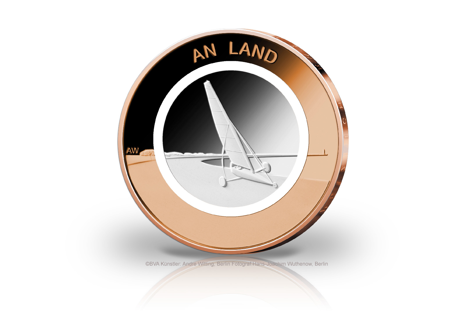 10 Euro BRD 2020 An Land mit Polymerring PP Prägestätte A