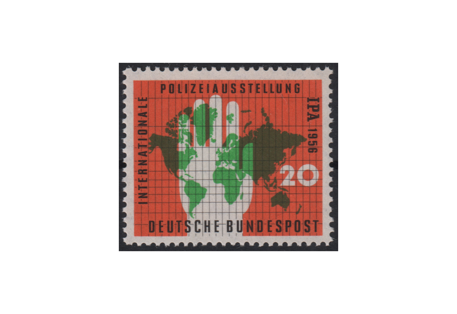 BRD Internationale Polizeiausstellung (IPA) 1956 Mi.Nr. 240 postfrisch