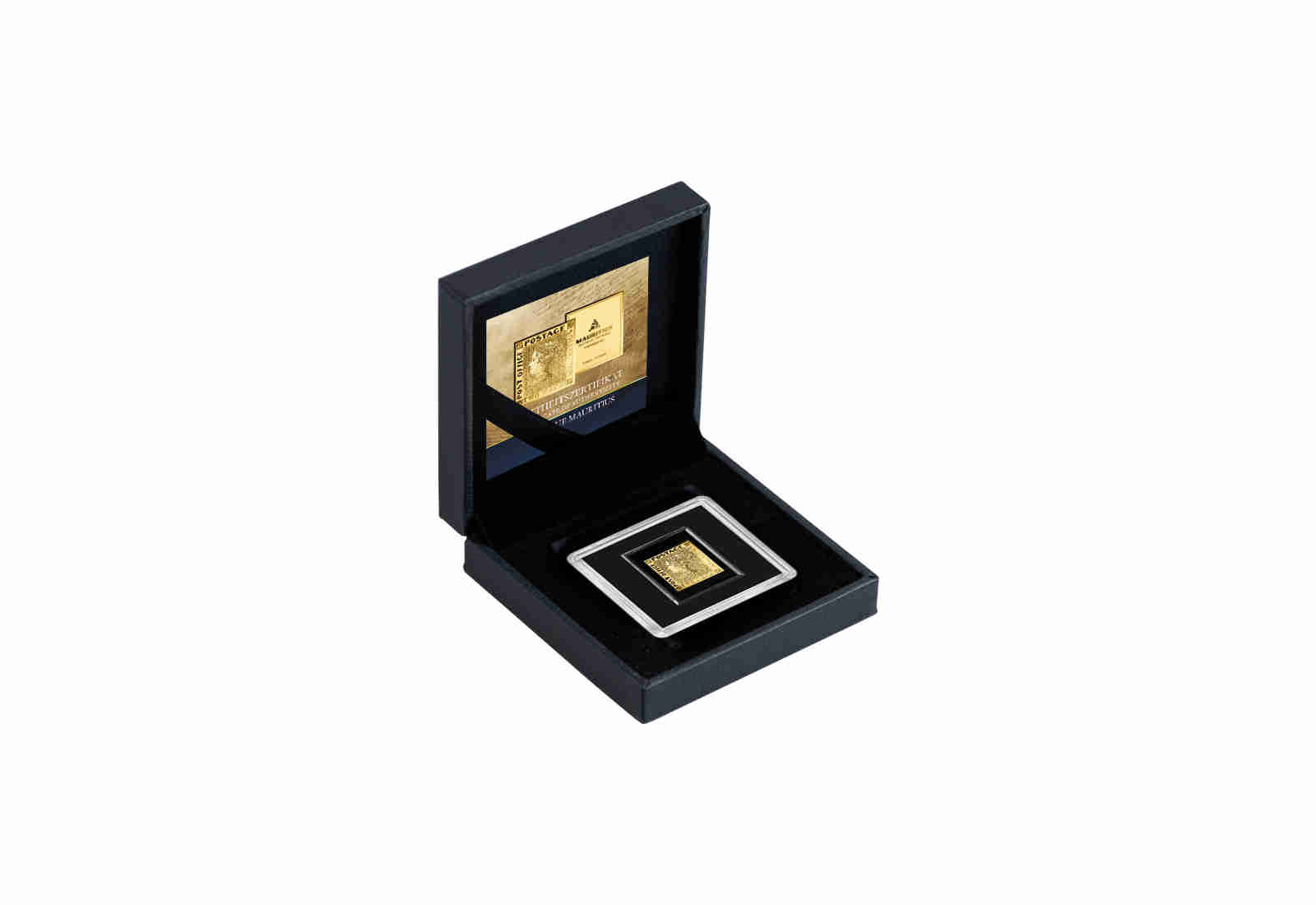 Goldausgabe Motiv Blaue Mauritius 999/1000 Gold Geschenk