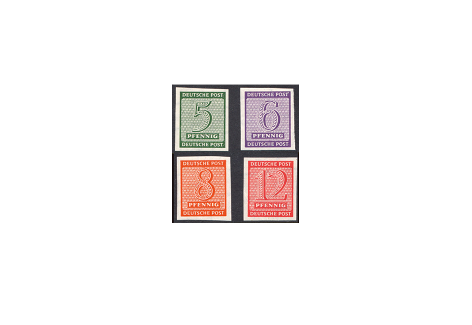 SBZ Michel 116 / 119 X postfrisch