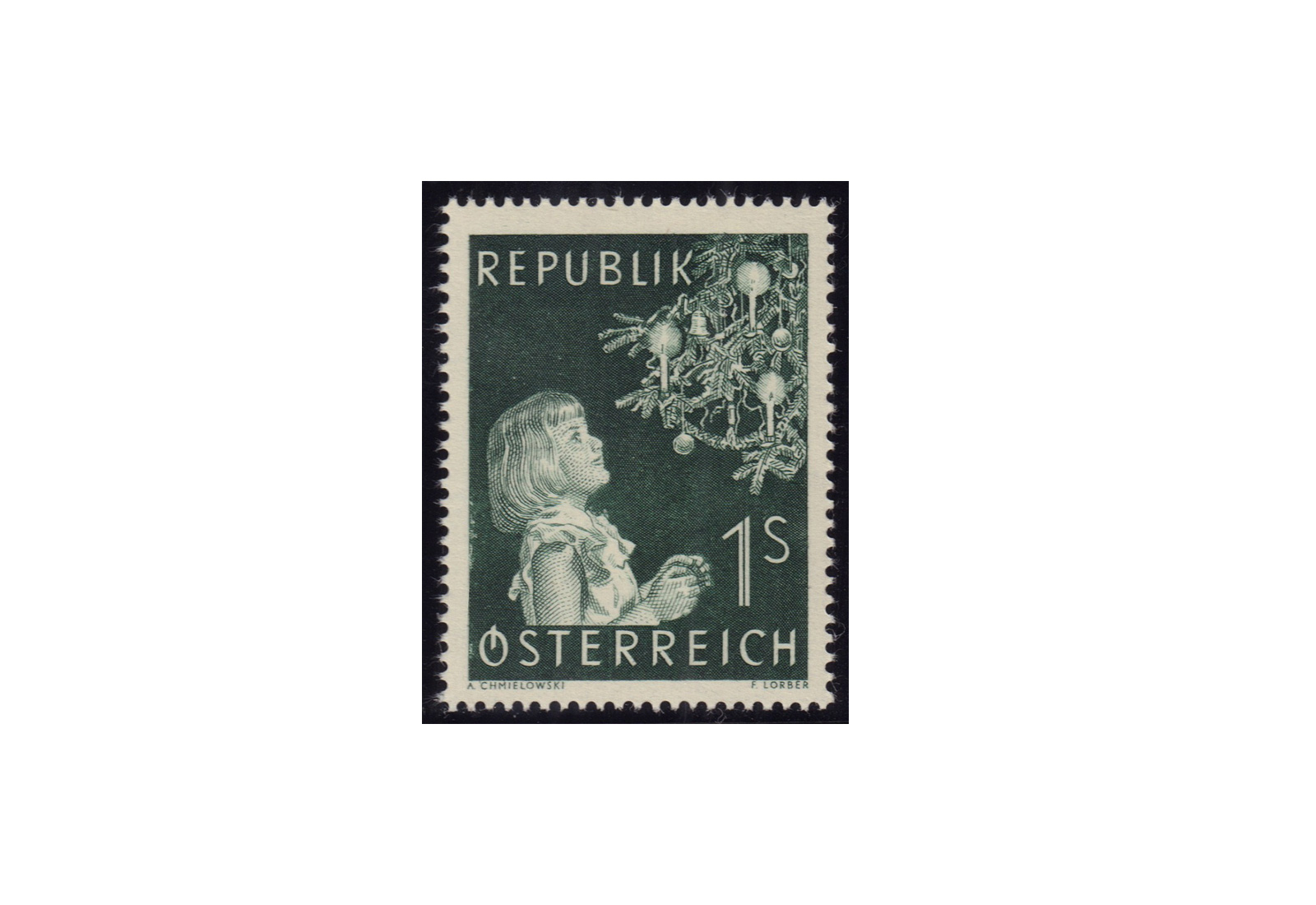 Österreich Einzelausgabe 1953 Weihnachten  Michel Nr. 994 postfrisch