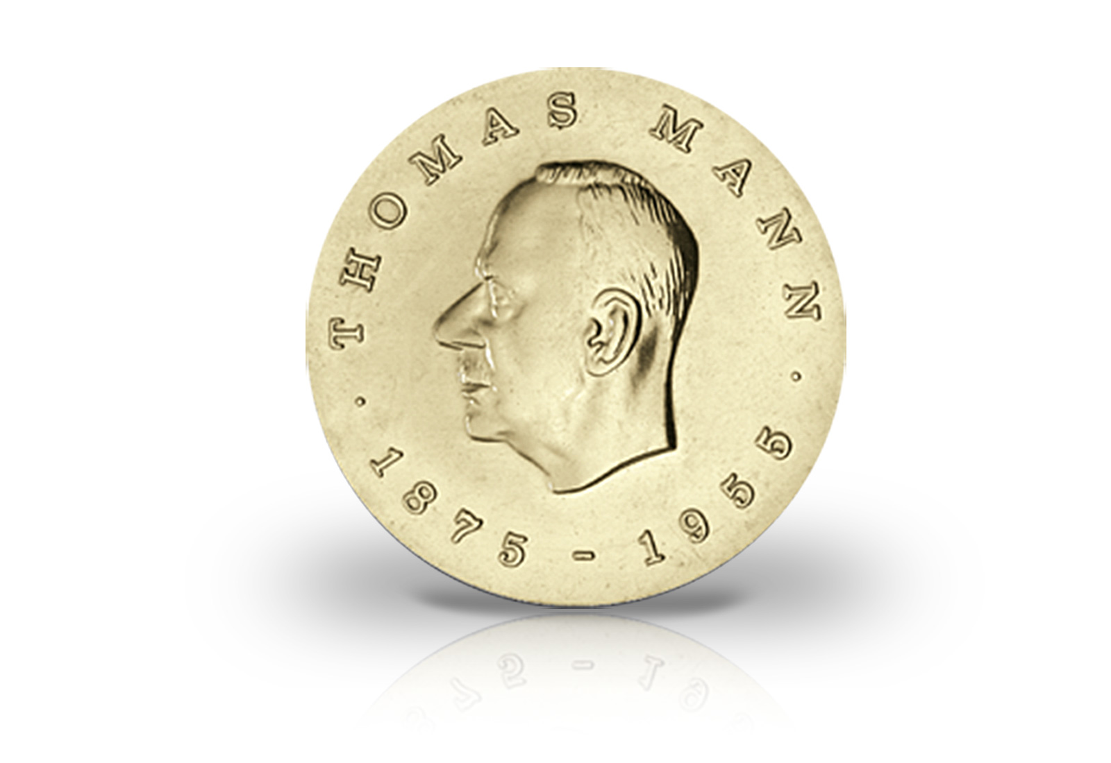 5 Mark Gedenkmünze 1975 DDR Thomas Mann