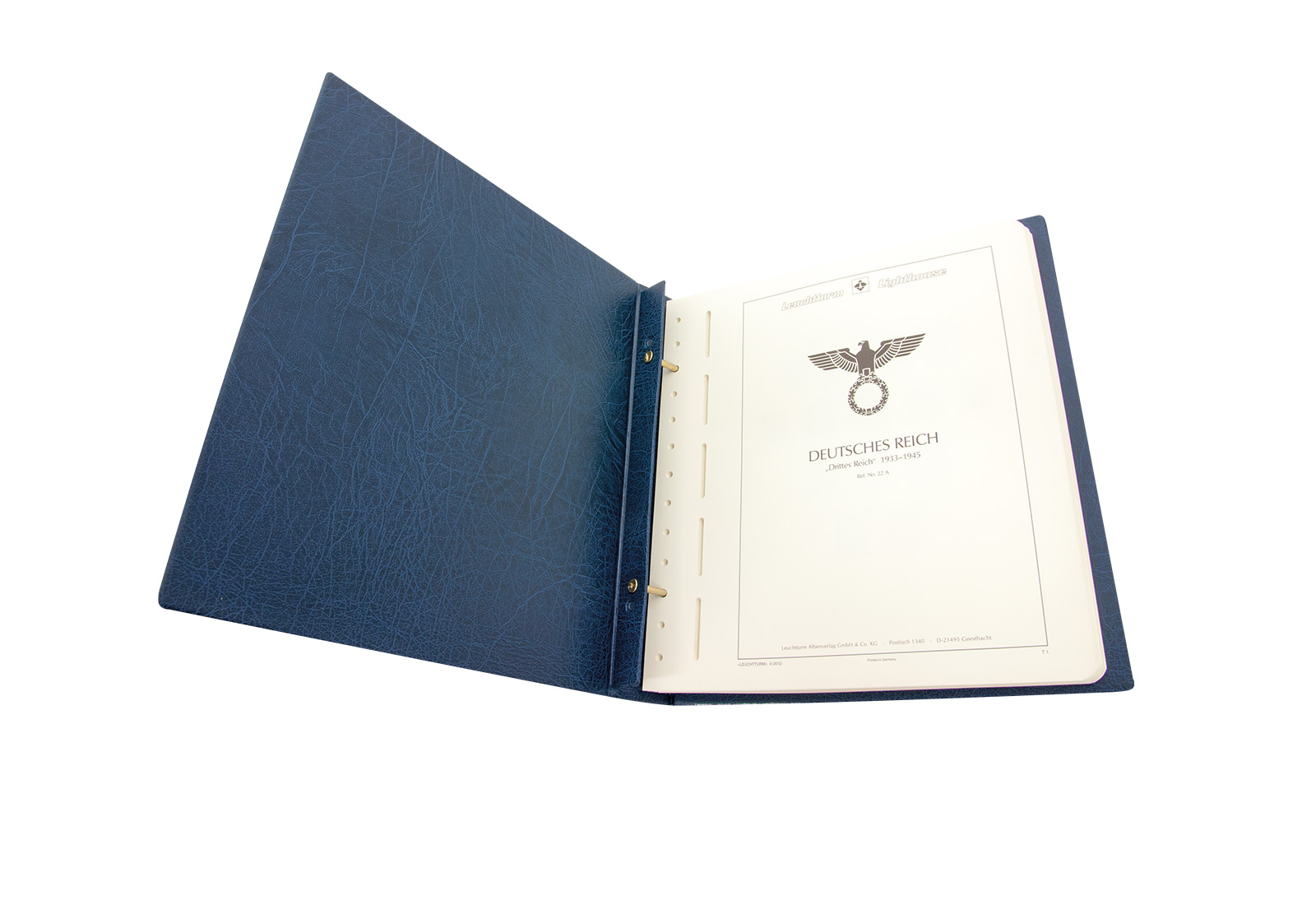 LEUCHTTURM Vordruckblätter "Deutsches Reich" 1933 - 1938