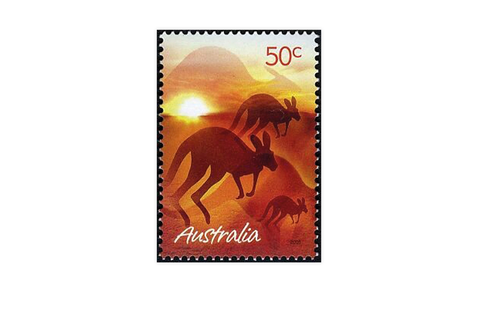 Briefmarken Australien 1000 Motivmarken