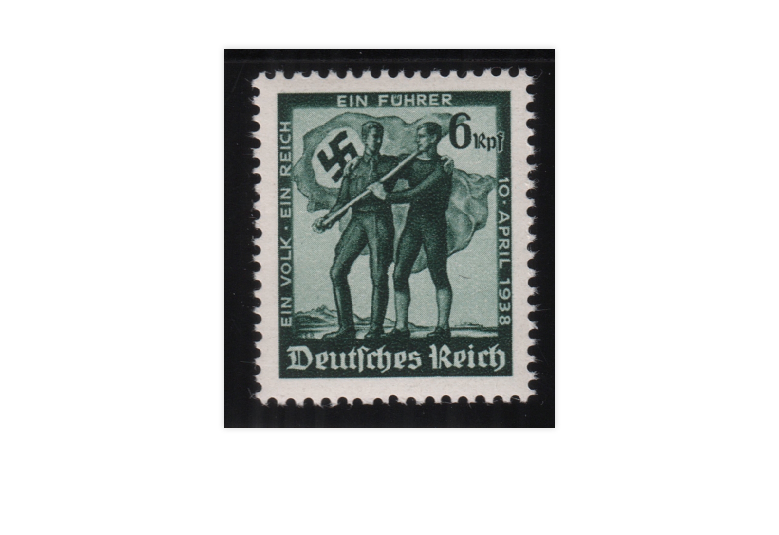 Briefmarke Deutsches Reich Volksabstimmung 1938 Michel-Nr. 663 postfrisch
