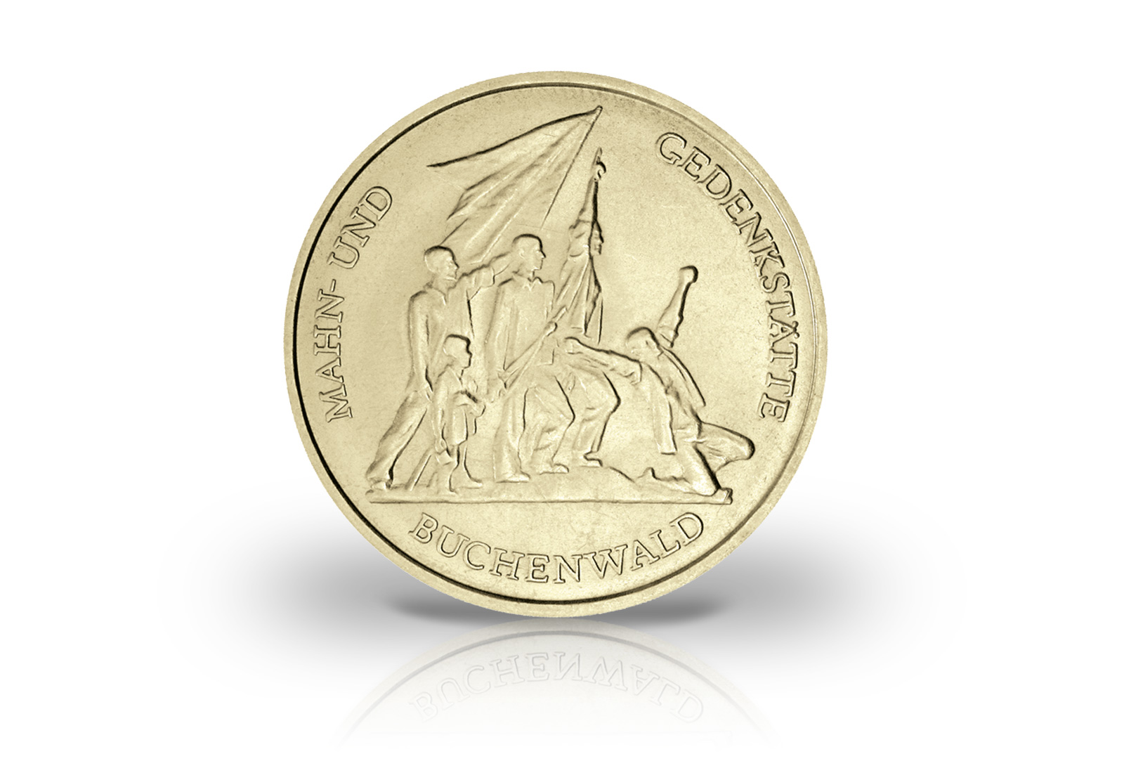 10 Mark Gedenkmünze 1970 DDR Buchenwald Jaeger-Nr. 1539