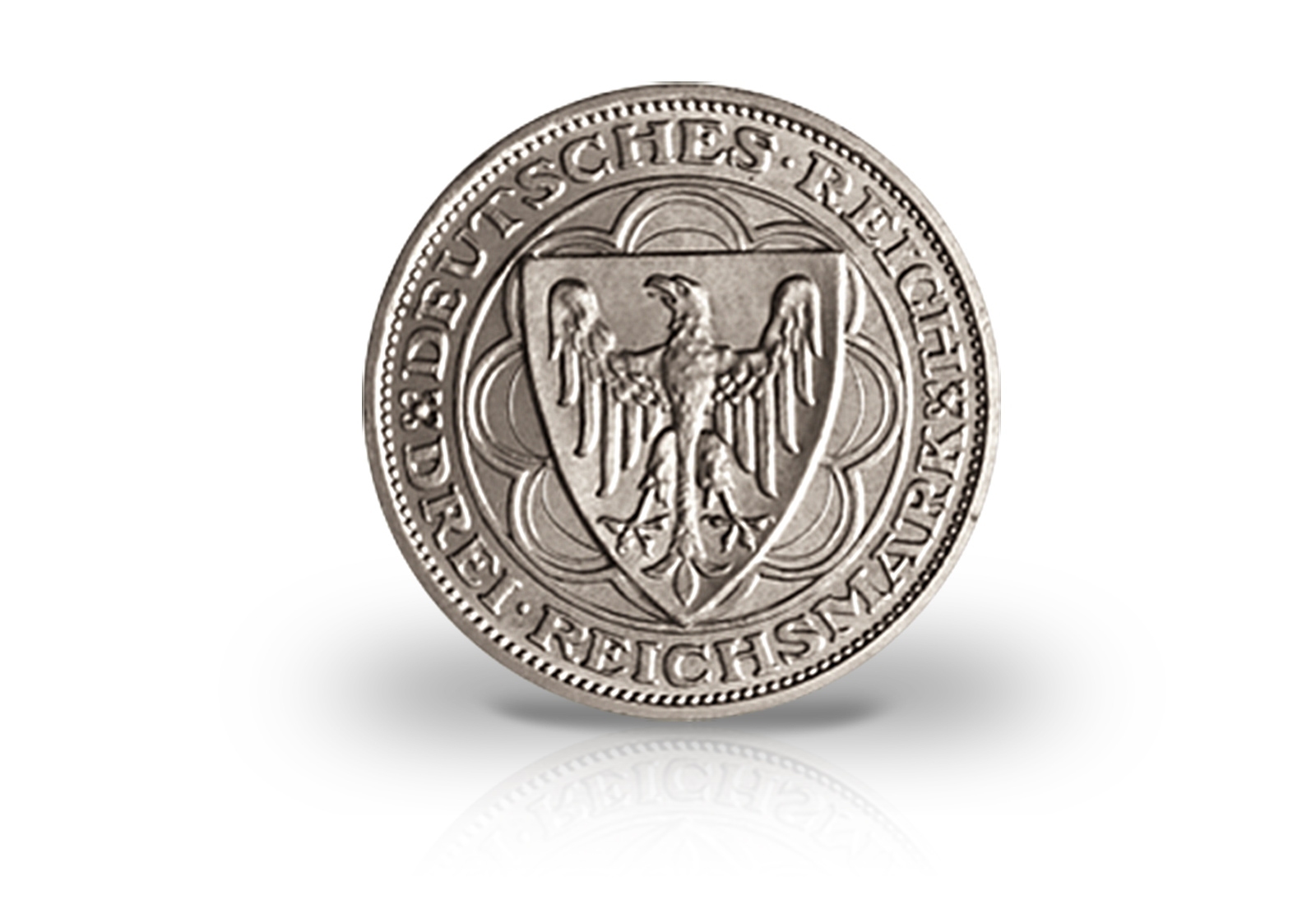 3 Reichsmark 1927 Weimarer Republik 100 Jahre Bremerhaven Jaeger-Nr. 325