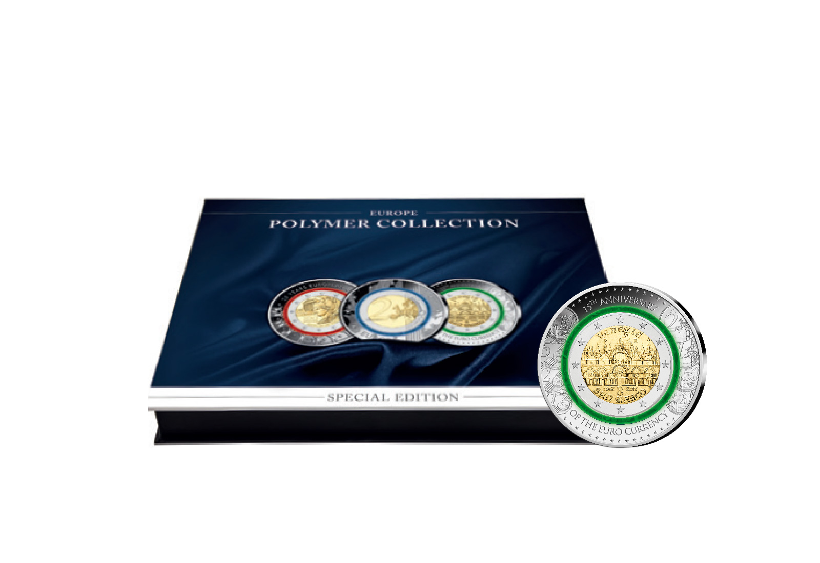 Münzkassette für 2 Euro-Polymerausgaben