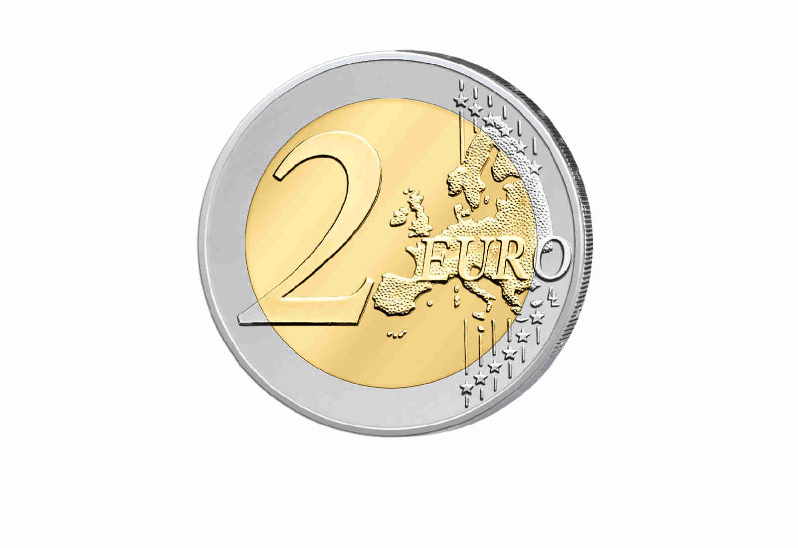 2 Euro mit Farbapplikation Kölner Dom - Highlights rund um den Globus