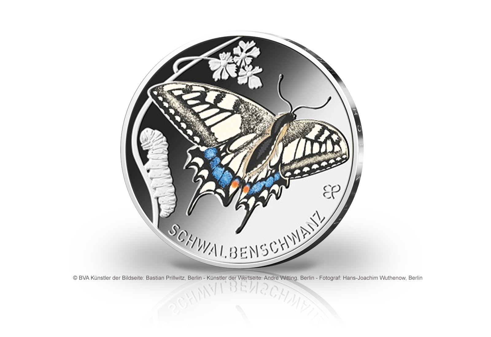 5 Euro 2023 Deutschland Schwalbenschwanz PP Prägestätte G