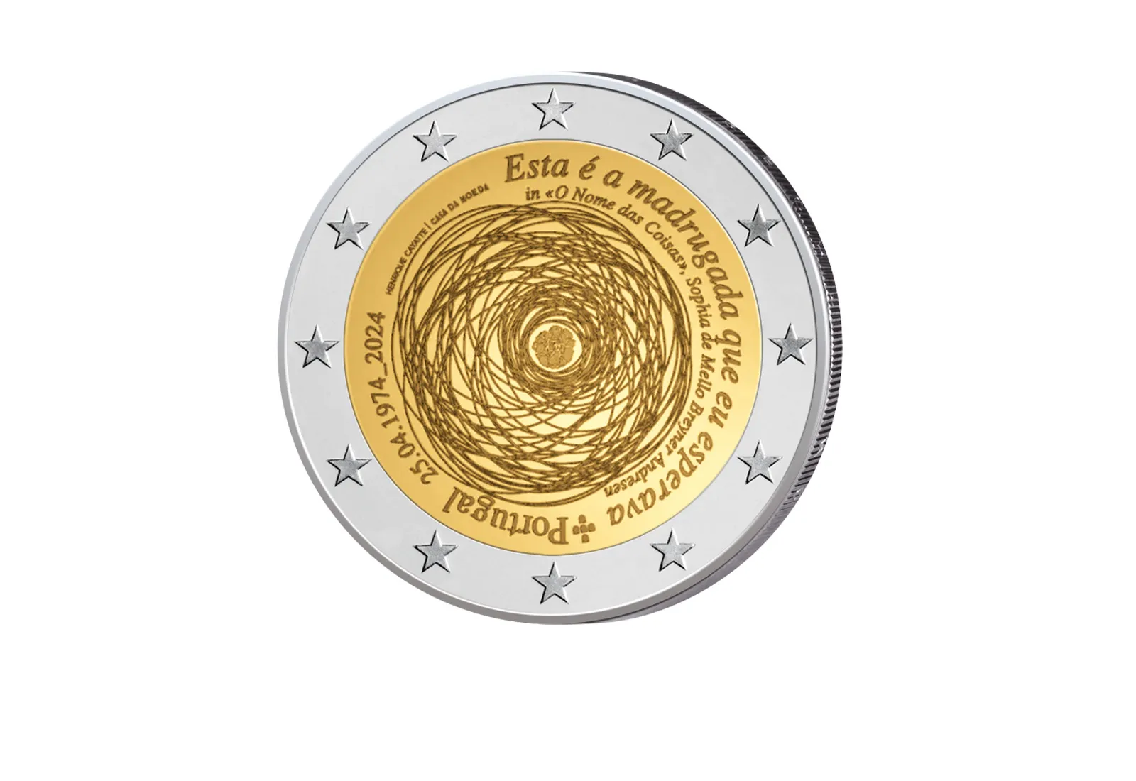 2 Euro 2024 Portugal 50. Jahrestag der Revolution bfr.